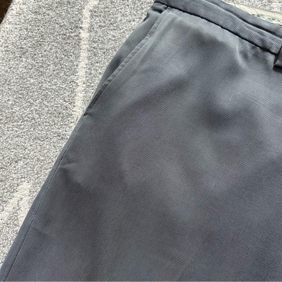 Tommy Bahama Gray Silk Blend Flat Front Men’s Chino Pants 40x30 - Picture 2 of 6